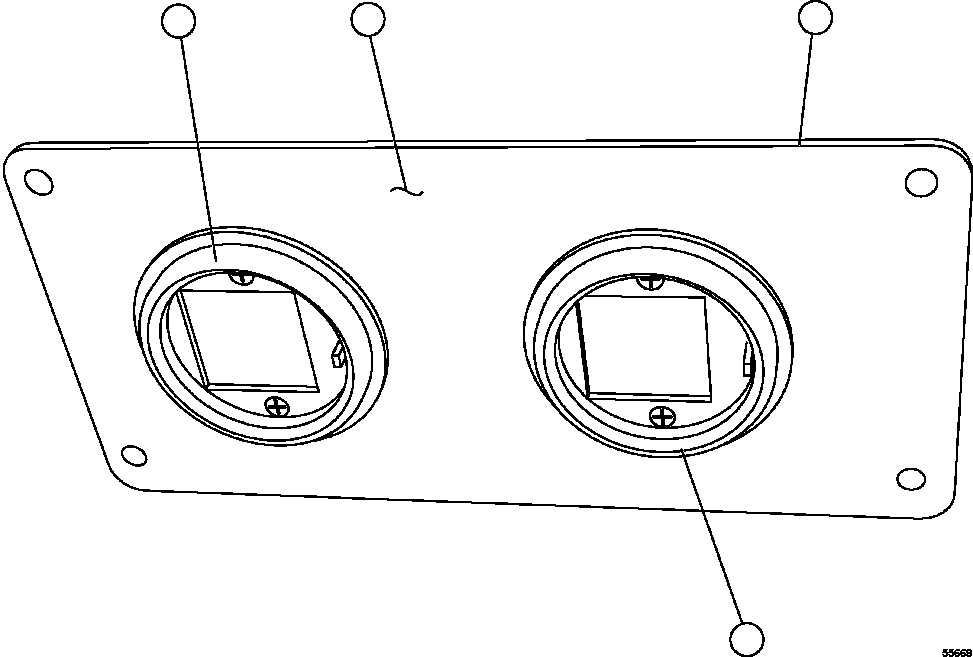 Komatsu parts book diagram for AFE57-EX 830E-1AC S/N A30637 - A30638    HINDUSTAN ZINC: AIR CLEANER RESTRICTION GAUGE MODULE    EL1086