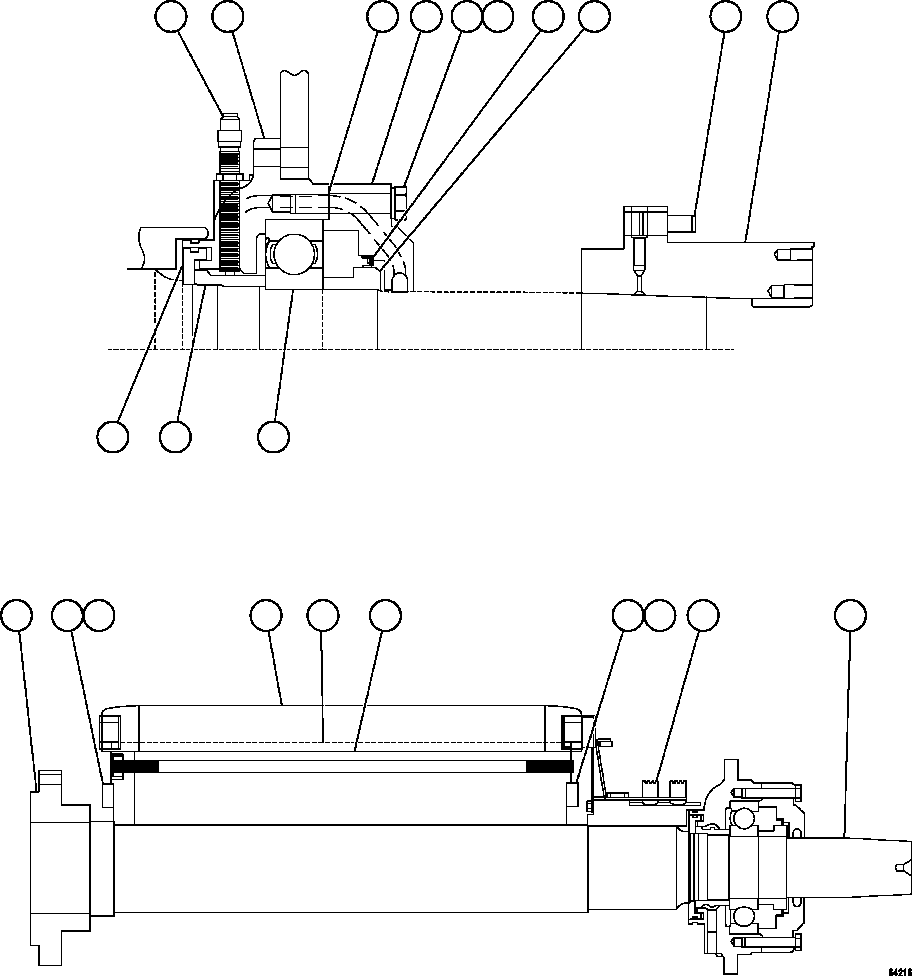 Komatsu parts book diagram for AFE57-EX 830E-1AC S/N A30637 - A30638    HINDUSTAN ZINC: ALTERNATOR - ENGINE MOUNT   2/2