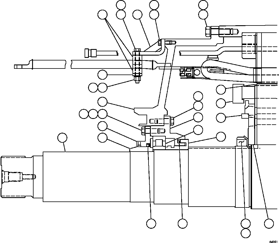 Komatsu parts book diagram for AFE57-EX 830E-1AC S/N A30637 - A30638    HINDUSTAN ZINC: WHEEL MOTOR  5/8   PC3159
