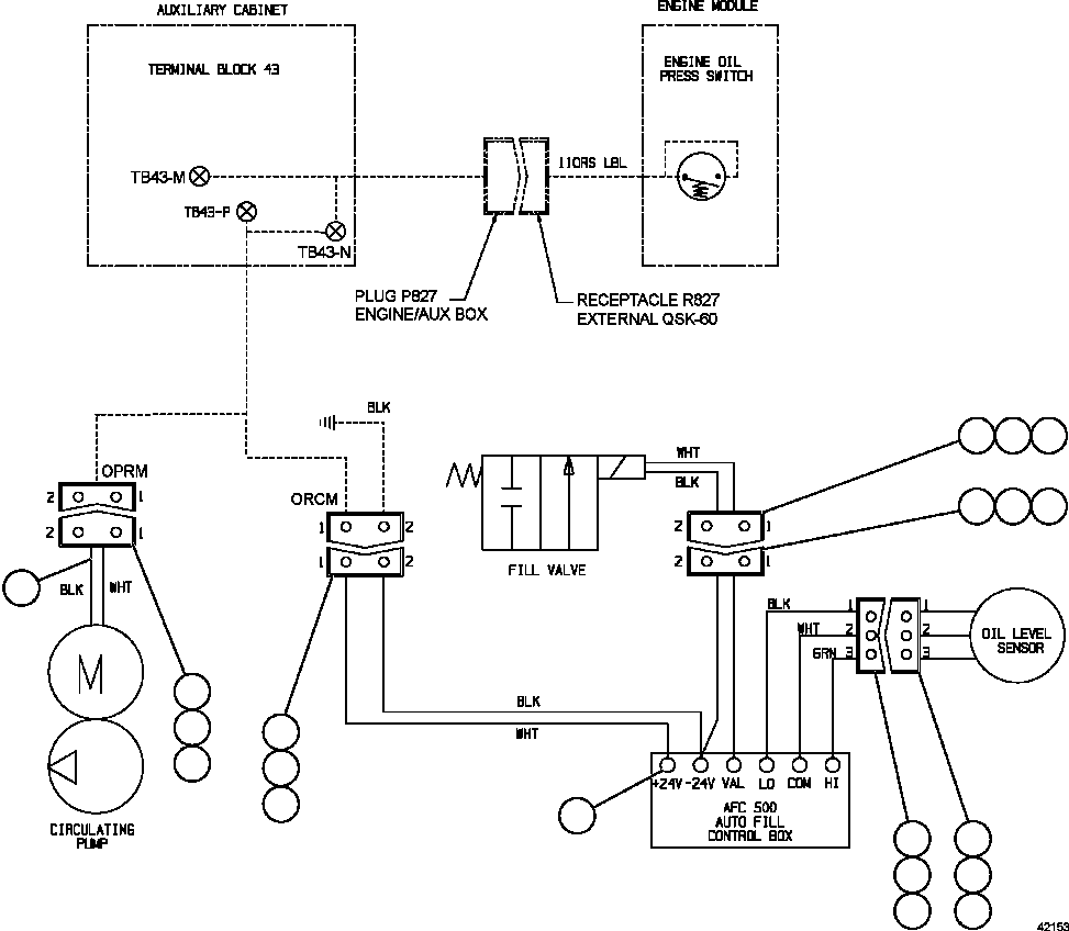 Dump Trucks Komatsu / AFE57-FF 830E-1AC S/N A30657 & A30658    MACARTHER COAL(AFE57-FF) / RESERVE SYSTEM WIRING(630 : 42153)