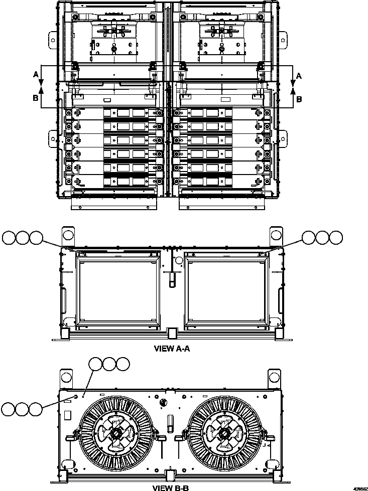 Dump Trucks Komatsu / AFE57-FF 830E-1AC S/N A30657 & A30658    MACARTHER COAL(AFE57-FF) / RETARDING GRID  3/6   PC3170(726 : 42858)
