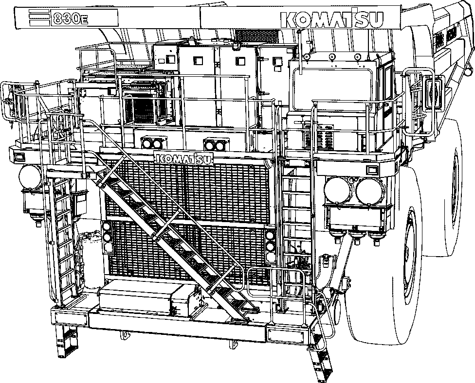 Dump Trucks Komatsu / AFE57-FN 830E-1AC S/N A30688-A30689, A30698-A30703, A30705-A30708, A30713-A30714, A30728-A30731, A30736-A30737, A30749-A30752, A30756, A30776-A30778, A30788-A30790, A30803, A30805-A30806, A30817, A30834 & A30847 - A30850  BROCKMAN / HOPE DO(AFE57-FN)