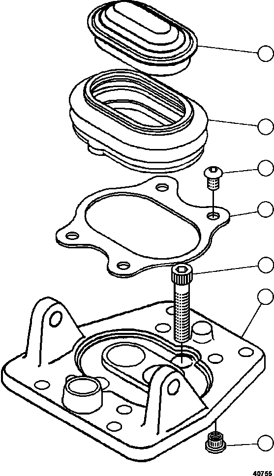 Komatsu parts book diagram for AFE57-FW 830E-1AC S/N A30761  WABUSH: BRAKE VALVE SUB-ASSEMBLY   1/2       BF1851