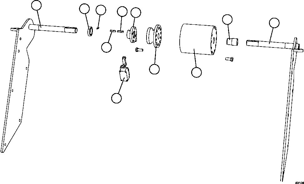 Komatsu parts book diagram for AFE57-GH 830E-1AC S/N A30822 - A30823 & A30831 - A30833 KONKOLA COPPER: LADDER ASSEMBLY  2/2    XA5018