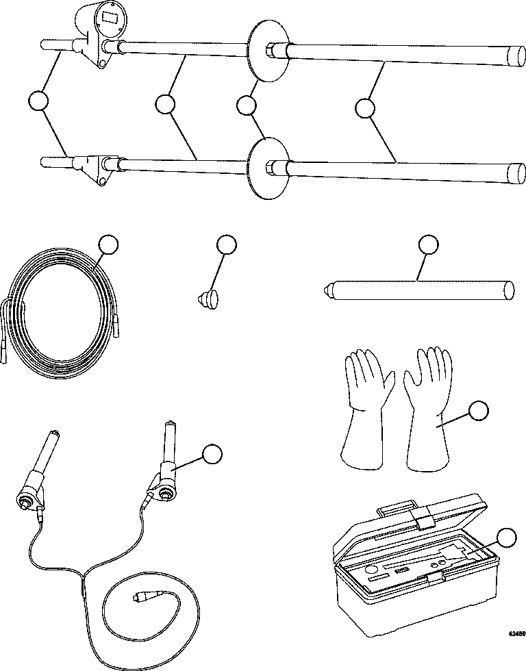 Komatsu parts book diagram for AFE57-GK 830E-1AC S/N A30840 - A30841  HIBBING TACONITE: TOOL GROUP    2/2