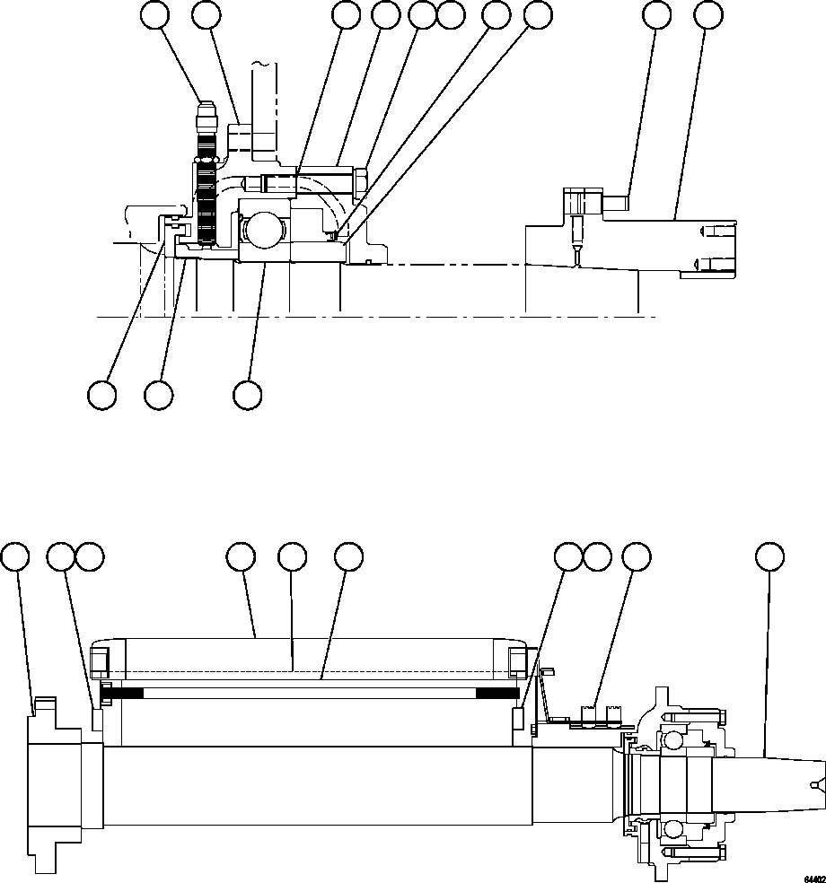 Komatsu parts book diagram for AFE57-GK 830E-1AC S/N A30840 - A30841  HIBBING TACONITE: ALTERNATOR - ENGINE MOUNT   2/2