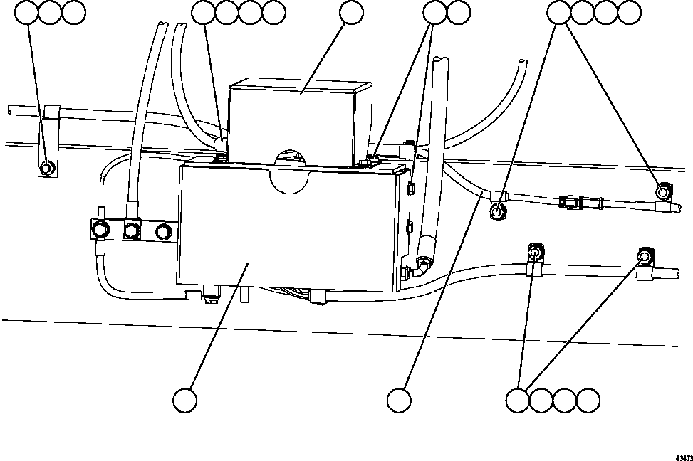 Komatsu parts book diagram for AFE57-GU 830E-1AC S/N A40884 - A40887 & A40895 - A40899  MANTOS BLANCOS: STARTING SYSTEM WIRING    2/4