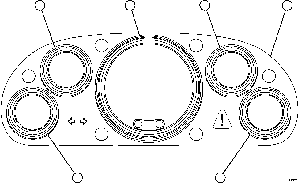 Komatsu parts book diagram for AFE57-GV 830E-1AC S/N A40890 & A40900  TECK CMO: GAUGE PANEL