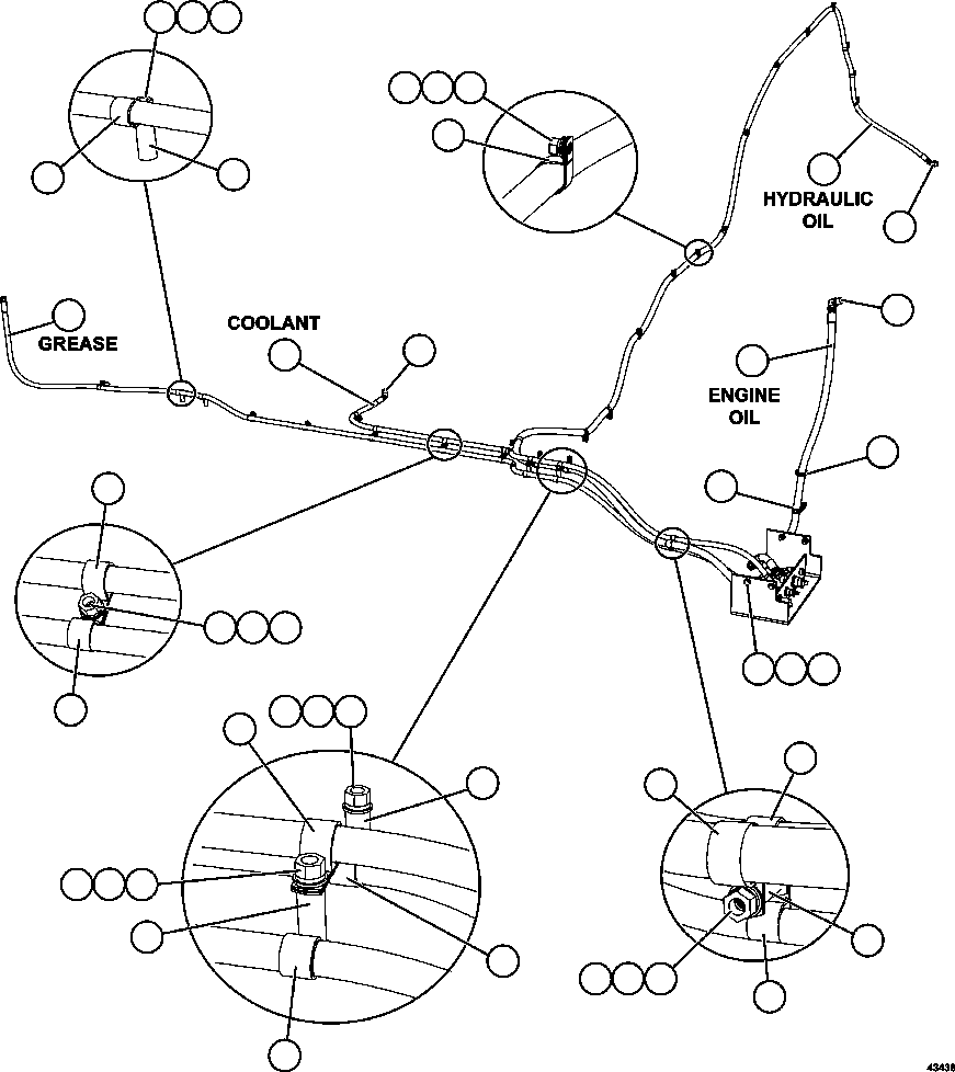 Komatsu parts book diagram for AFE57-GV 830E-1AC S/N A40890 & A40900  TECK CMO: SERVICE CENTER - LH