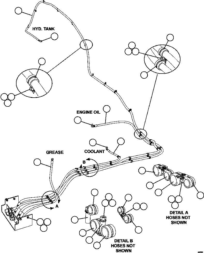 Komatsu parts book diagram for AFE57-HM 830E-1AC S/N A40953  UNITED TACONITE: SERVICE CENTER - RH