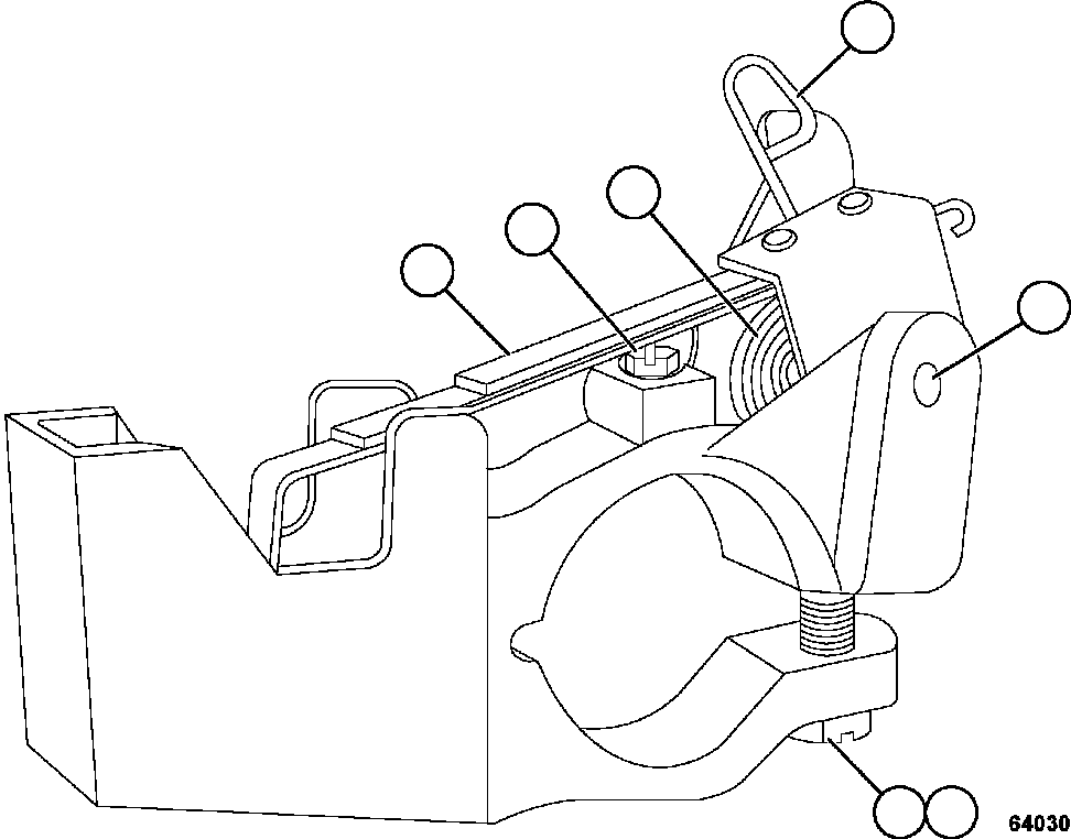 Komatsu parts book diagram for AFE57-HM 830E-1AC S/N A40953  UNITED TACONITE: ALTERNATOR - BRUSH HOLDER ASSM     VJ1024