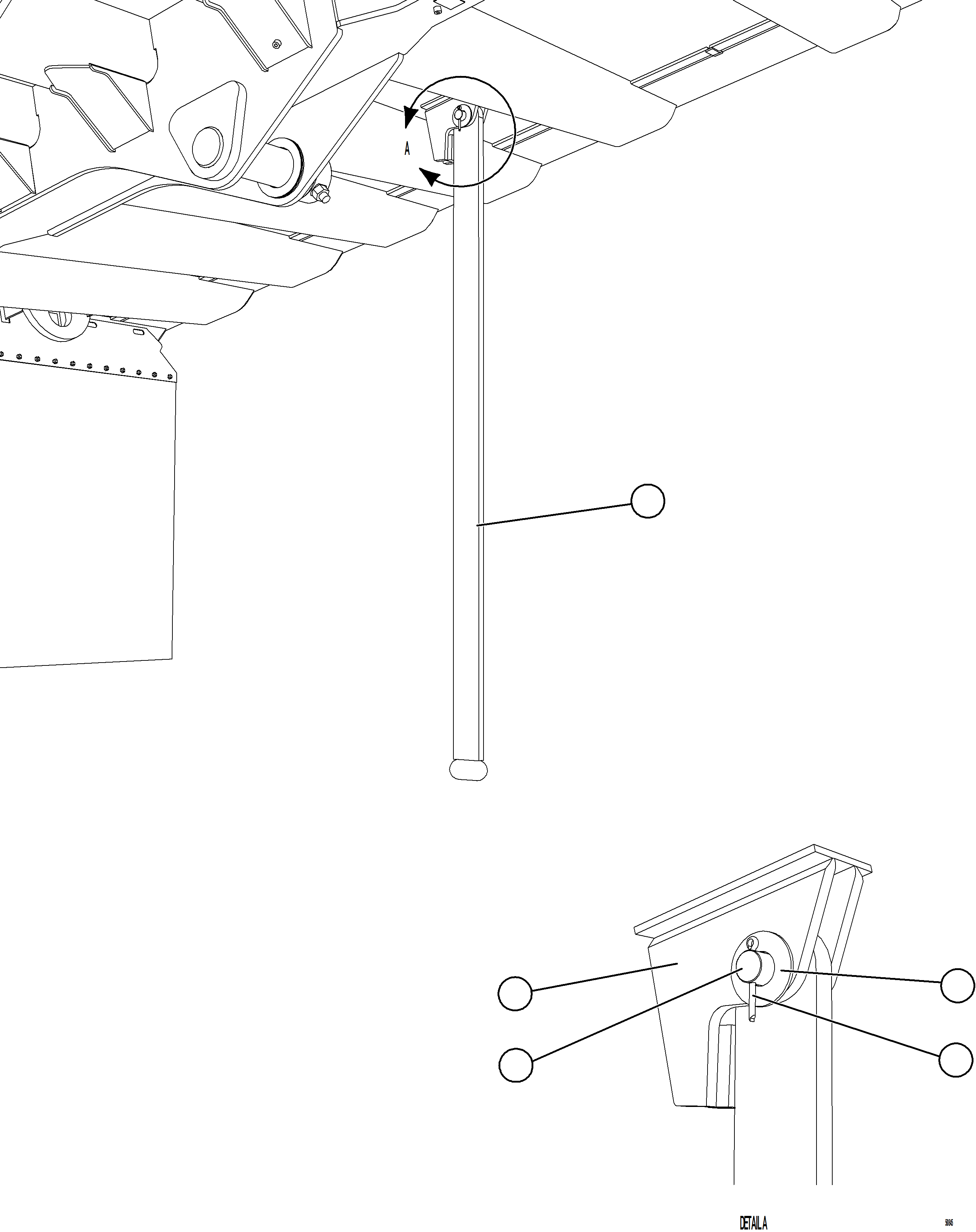 Komatsu parts book diagram for AFE57-JJ 830E-1AC S/N A41035 COLOWYO: ROCK EJECTORS INSTALLATION