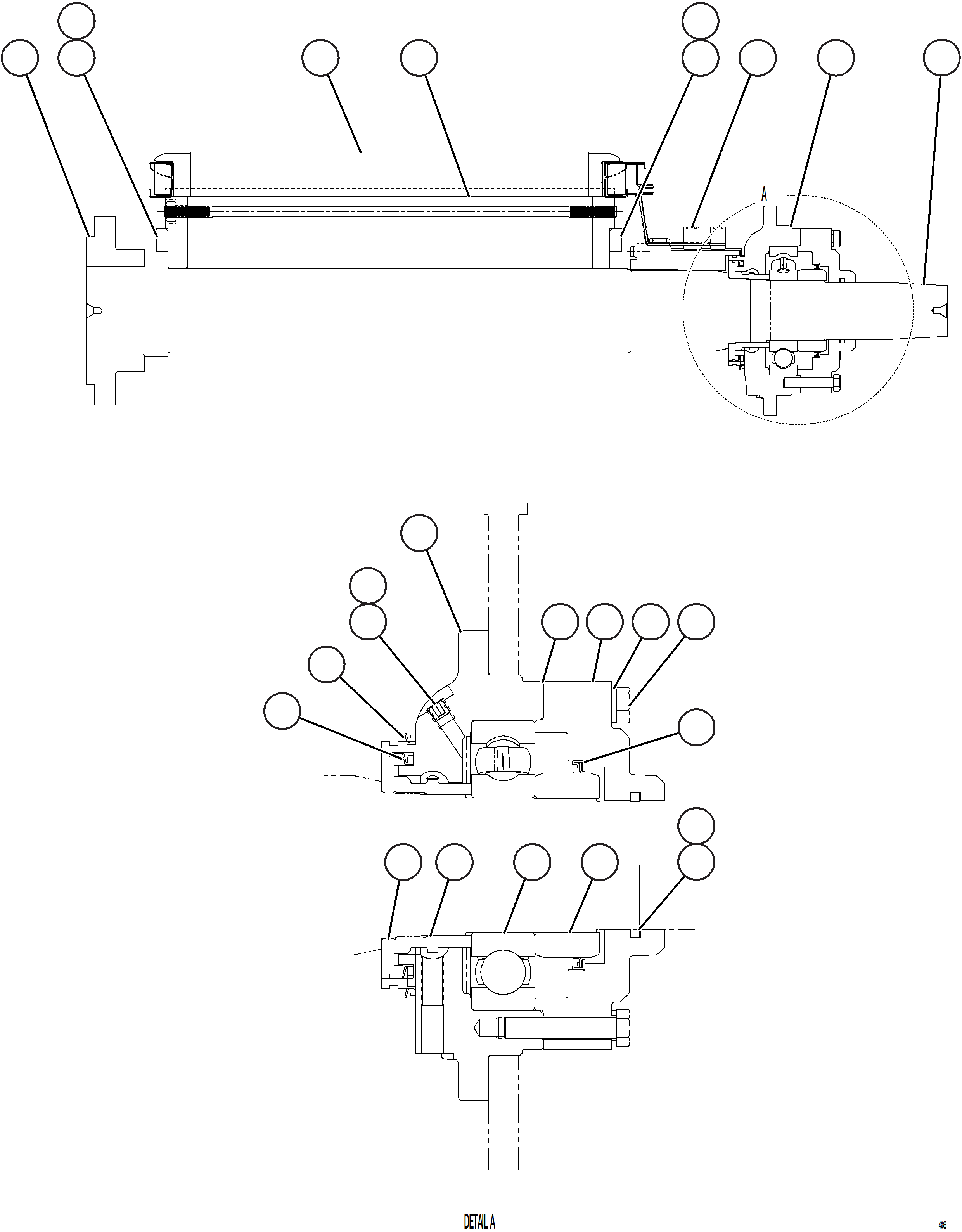 Komatsu parts book diagram for AFE57-JJ 830E-1AC S/N A41035 COLOWYO: ALTERNATOR - ENGINE MOUNT    2/2