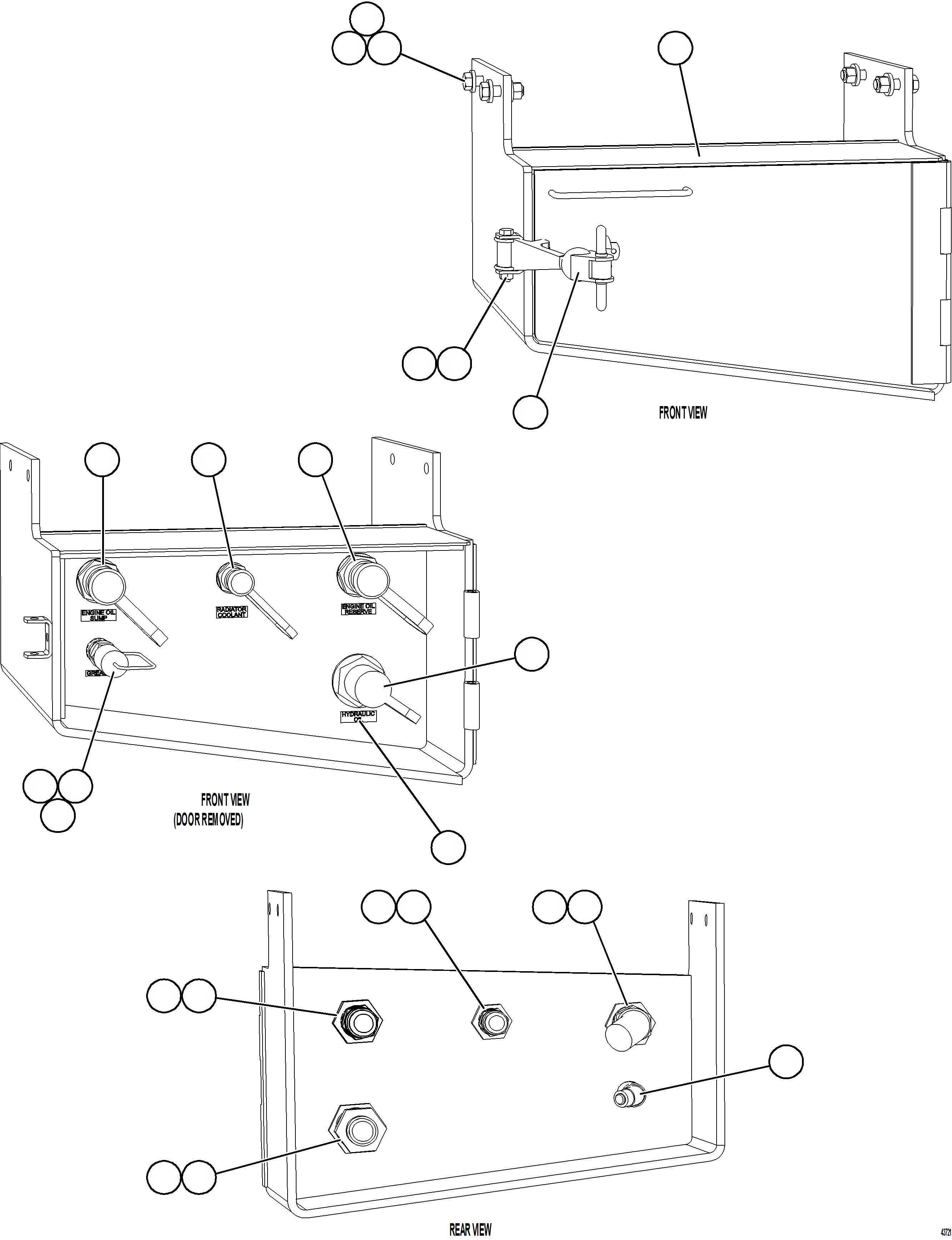 Dump Trucks Komatsu / AFE57-JZ 830E-1AC S/N A41086 - A41087  VALE - ITABIRA(AFE57-JZ) / SERVICE CENTER - LH (W/O RESERVE)(656 : 43721)