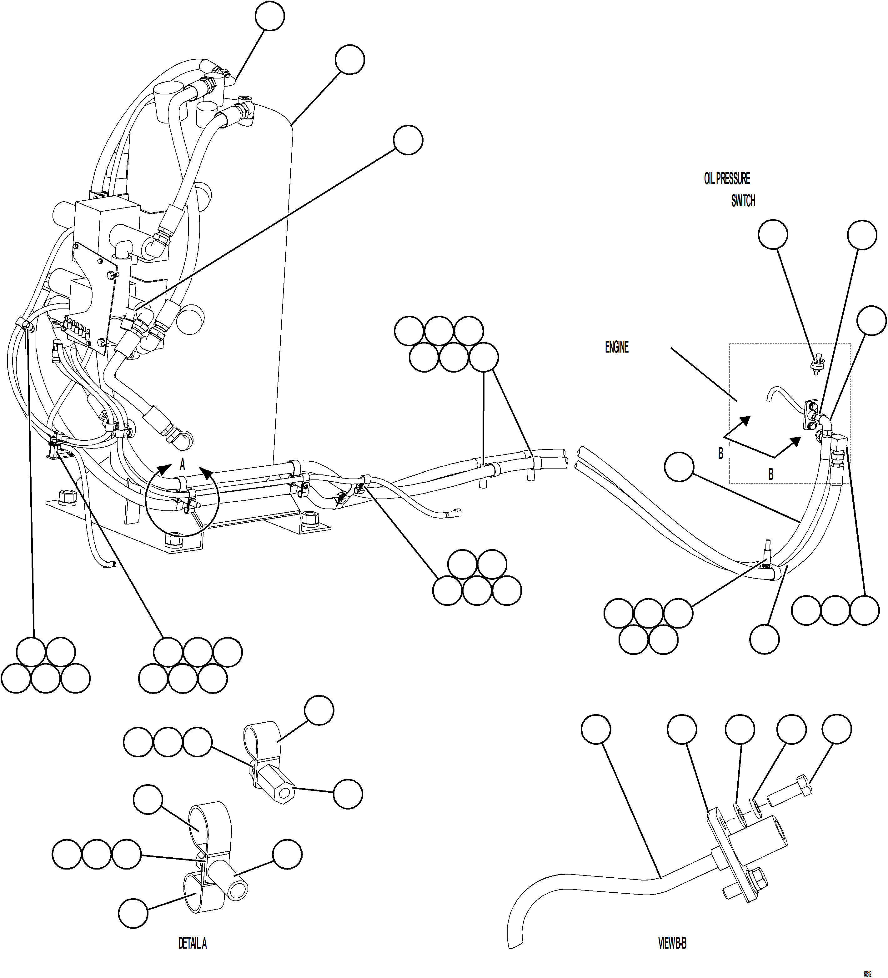 Dump Trucks Komatsu / AFE57-JZ 830E-1AC S/N A41086 - A41087  VALE - ITABIRA(AFE57-JZ) / RESERVE SYSTEM 1/2(688 : 68512)