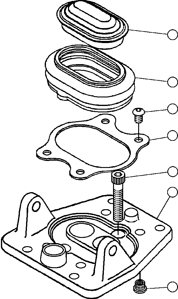 Komatsu parts book diagram for AFE57-X 830E-AC S/N A30101     HIBBING TACONITE: BRAKE VALVE SUB-ASSEMBLY - 1 (BF1851)