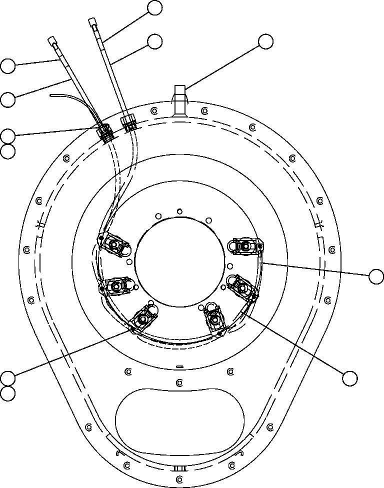 Komatsu parts book diagram for AFE57-X 830E-AC S/N A30101     HIBBING TACONITE: ALTERNATOR - FIELD CONNECTOR (BRUSH HOLDER)