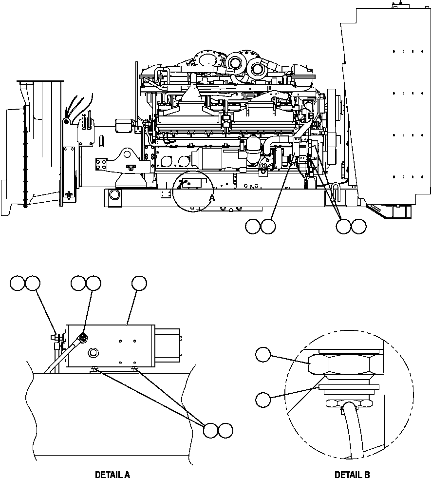 Komatsu parts book diagram for AFE59-A 930E-4 S/N A30465 - A30466    CODELCO GABY: ENGINE ELECTRICAL - RIGHT SIDE