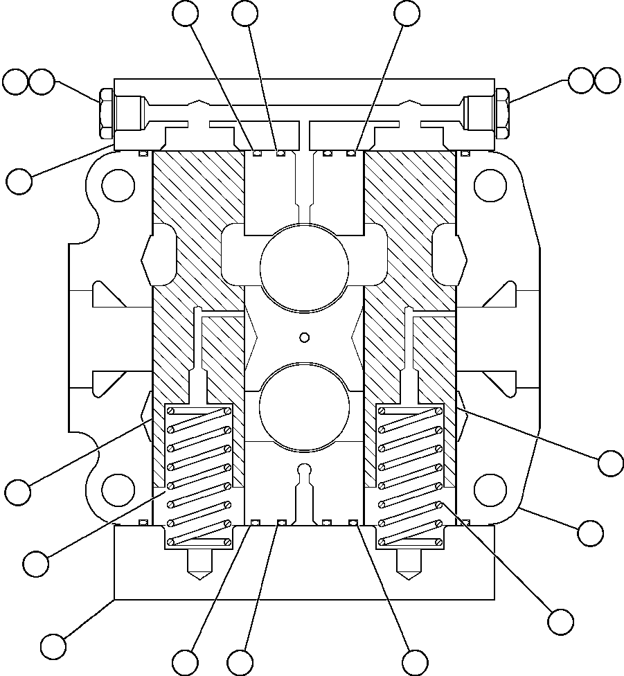 Komatsu parts book diagram for AFE59-A 930E-4 S/N A30465 - A30466    CODELCO GABY: SPOOL SECTION ASSEMBLY - TANK (BF3050)