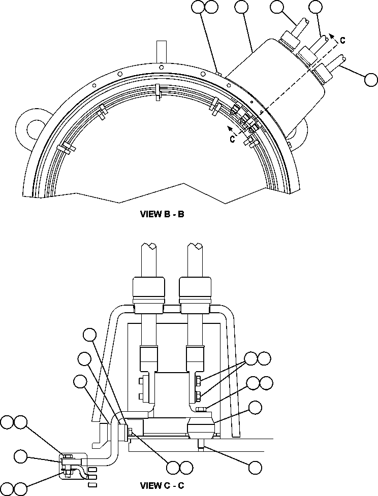 Komatsu parts book diagram for AFE59-A 930E-4 S/N A30465 - A30466    CODELCO GABY: ALTERNATOR - MAIN ELECTRICAL CONNECTION
