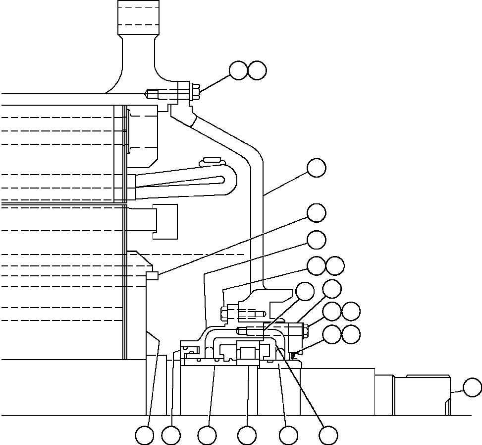 Komatsu parts book diagram for AFE59-BJ 930E-4 S/N A30694, A30695, A30698, A30709 & A30723    DOWNER EDI MINING: MOTOR ASSEMBLY - WHEEL 2/2 (GE0053)