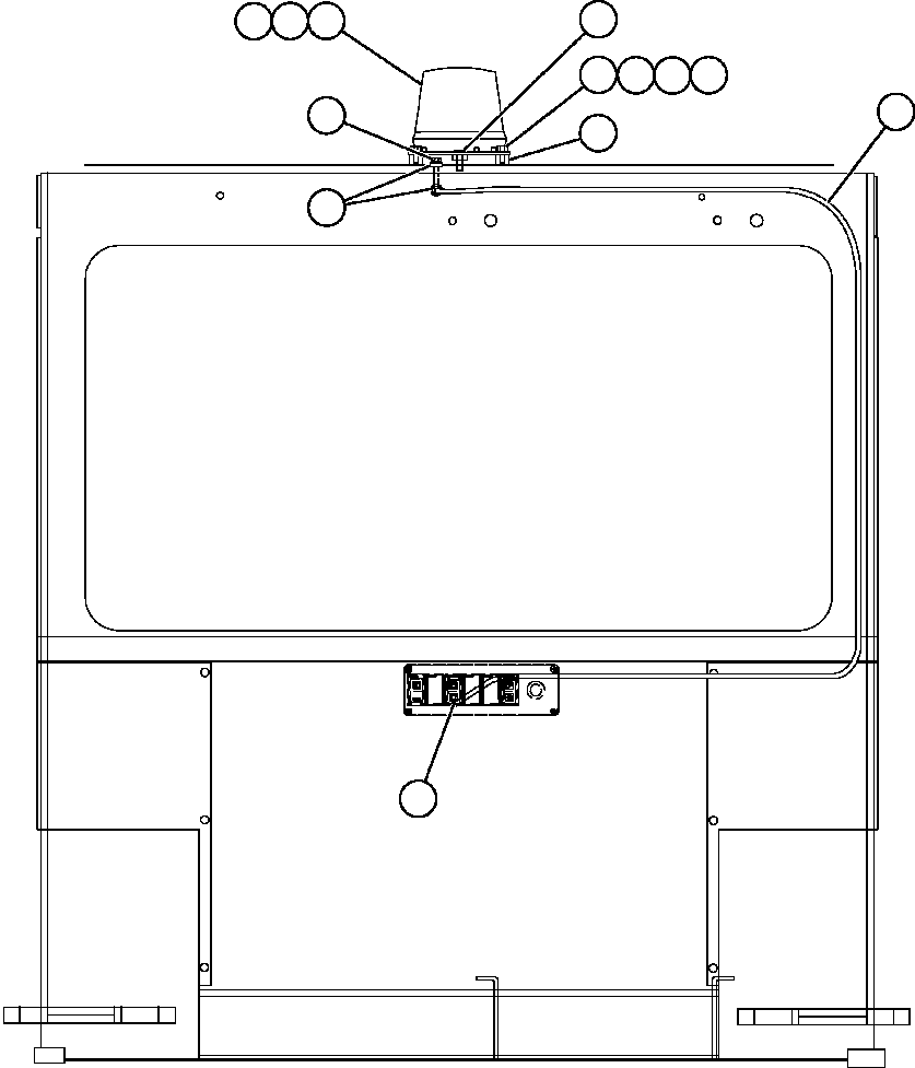 Komatsu parts book diagram for AFE59-BM 930E-4 S/N A30712 - A30714      CODELCO: FIRE EXTINGUISHER