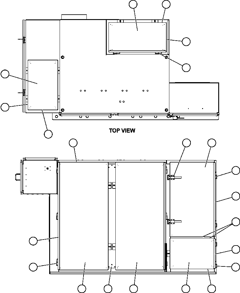 Komatsu parts book diagram for AFE59-BM 930E-4 S/N A30712 - A30714      CODELCO: CONTROL CABINET - CONTACTOR BOX (PC2522)