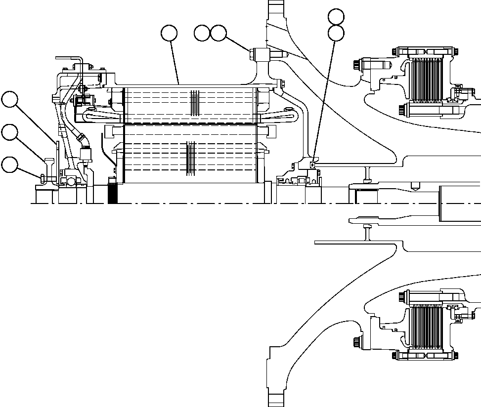 Komatsu parts book diagram for AFE59-BM 930E-4 S/N A30712 - A30714      CODELCO: BLOWER MOTOR (FIELD INSTALLATION) (XA4146)