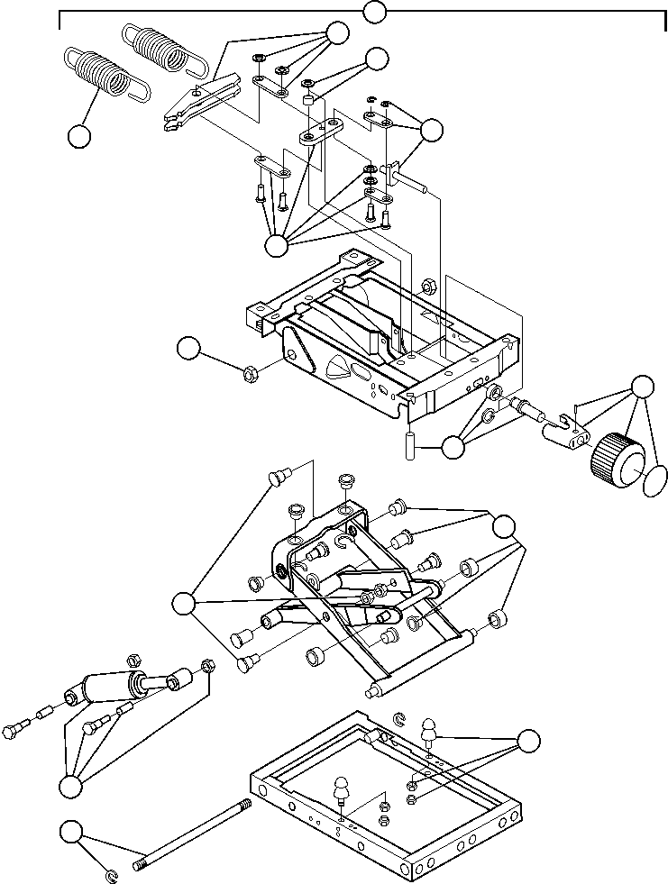 Komatsu parts book diagram for AFE59-BR 930E-4 S/N A30742     FORDING: PASSENGER SEAT ASSEMBLY  5/6 (PC2371)