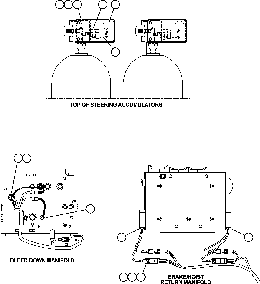 Komatsu parts book diagram for AFE59-BR 930E-4 S/N A30742     FORDING: STEERING ACCUMULATOR PRESSURE SWITCH