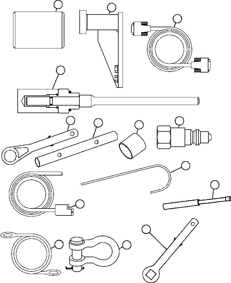 Komatsu parts book diagram for AFE59-BR 930E-4 S/N A30742     FORDING: TOOL GROUP - DOMESTIC (EM1937)