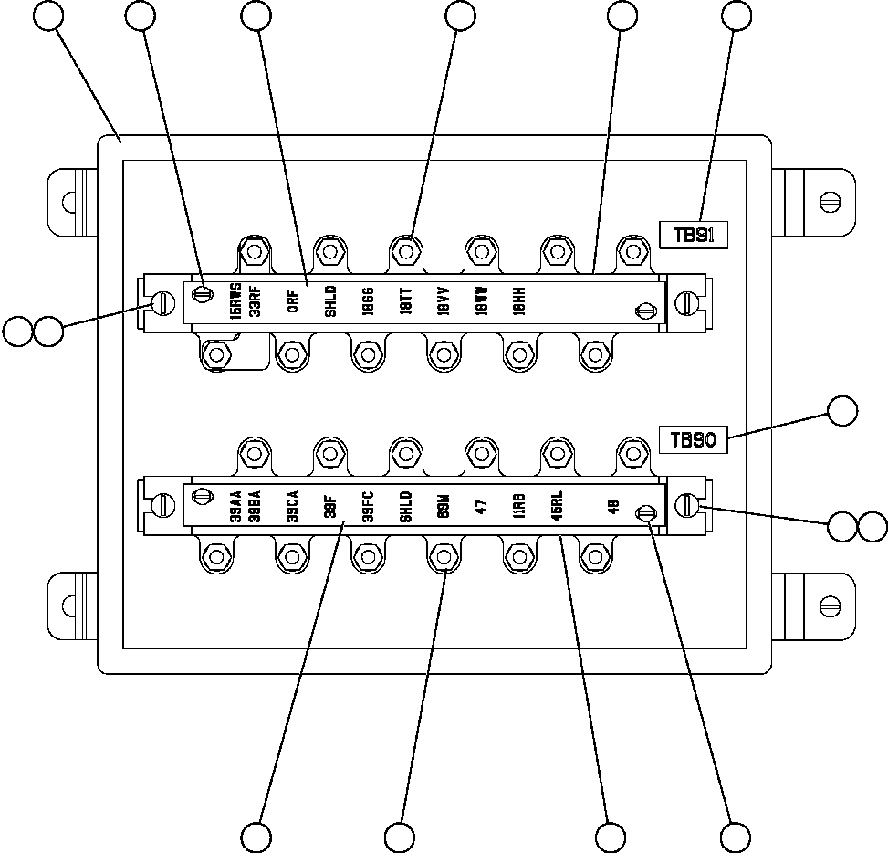 Komatsu parts book diagram for AFE59-BR 930E-4 S/N A30742     FORDING: JUNCTION BOX ASSEMBLY - R.H. (EK5824)