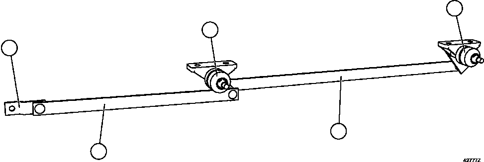 Komatsu parts book diagram for AFE59-CY 930E-4 S/N A30990 & A30991    HYCROFT: WIPER LINKAGE ASSEMBLY     PB9926