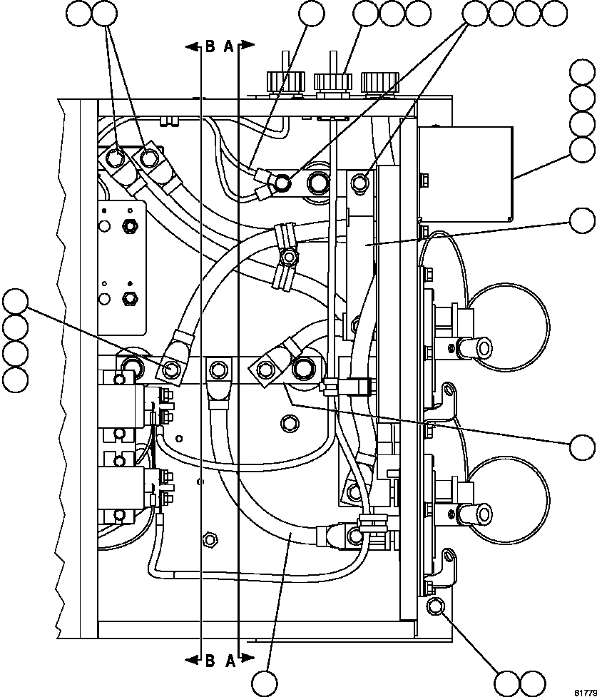 Komatsu parts book diagram for AFE59-CY 930E-4 S/N A30990 & A30991    HYCROFT: BATTERY BOX    4/5