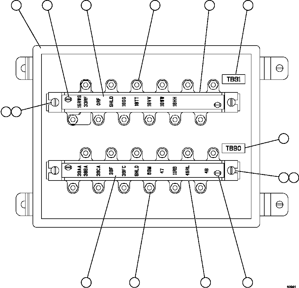 Komatsu parts book diagram for AFE59-CY 930E-4 S/N A30990 & A30991    HYCROFT: JUNCTION BOX ASSEMBLY - R.H.      EK5824