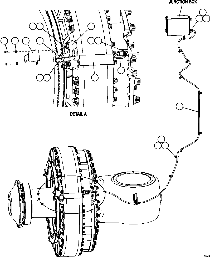 Dump Trucks Komatsu / AFE59-DB 930E-4 S/N A31007 - A31010     JWANENG(AFE59-DB) / FRONT WHEEL SPEED SENSORS(348 : 61917)