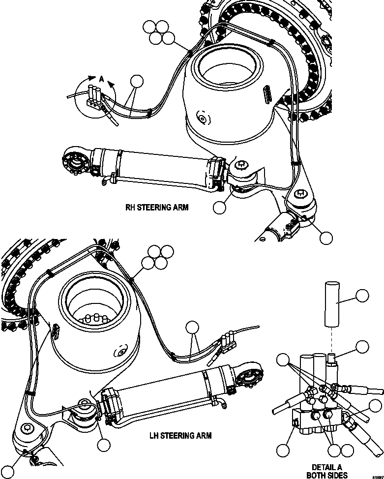 Dump Trucks Komatsu / AFE59-DB 930E-4 S/N A31007 - A31010     JWANENG(AFE59-DB) / AUTOMATIC LUBRICATION SYSTEM  2/4(542 : 61897)