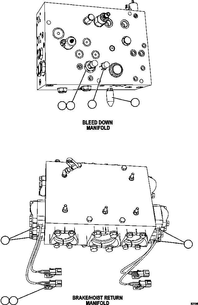 Dump Trucks Komatsu / AFE59-ED 930E-4 S/N A31267, A31278, A31280, A31282, A31284 & A31292  FORTESCUE METALS GROUP(AFE59-ED) / MANIFOLD SWITCHES & SENSORS(346 : 62198)