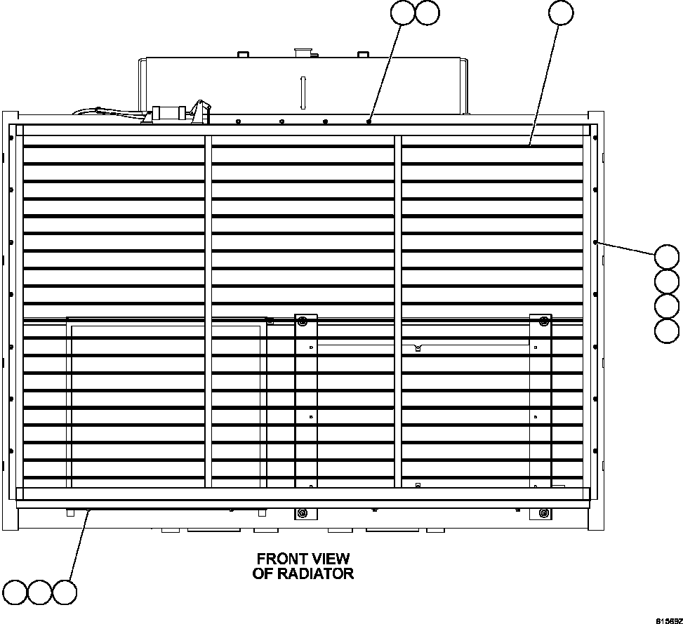 Dump Trucks Komatsu / AFE59-EU 930E-4 S/N A31434 - A31435, A31439 - A31440, A31463 & A31471  ANDINA(AFE59-EU) / RADIATOR SHUTTER INSTALLATION(602 : 61569)