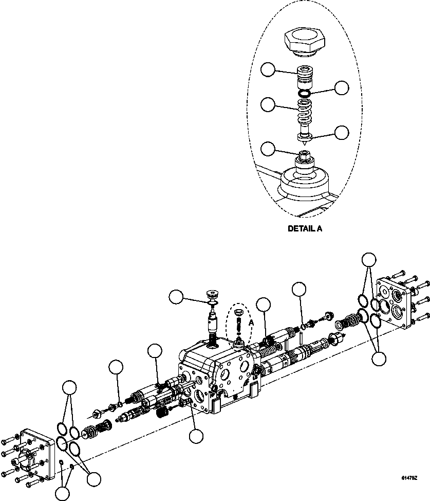 Komatsu parts book diagram for AFE59-FF 930E-4 S/N A31624 & A31628  ANTELOPE COAL: FLOW AMPLIFIER VALVE        PC2162