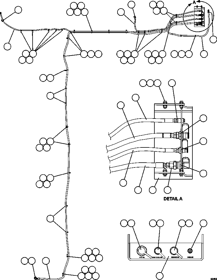 Komatsu parts book diagram for AFE59-FF 930E-4 S/N A31624 & A31628  ANTELOPE COAL: SERVICE CENTER - R.H.