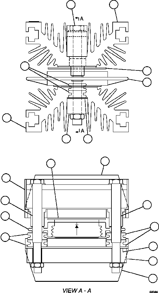 Komatsu parts book diagram for AFE59-FL 930E-4 S/N A31693, A31701, A31710, A31714, A31738 & A31740  TECK - GREENHILLS / FORDING RIVER / QUINTETTE: DIODE/HEAT SINK ASSEMBLY          GE0558