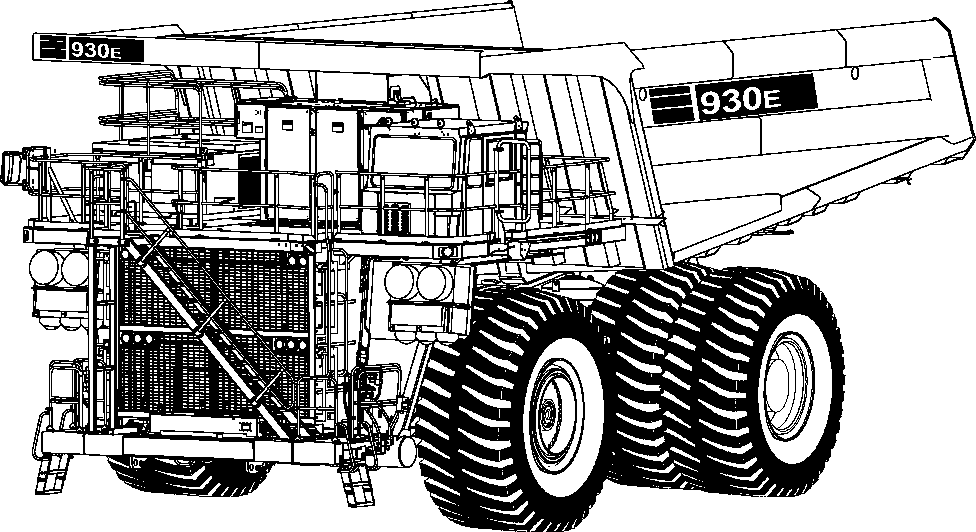 Dump Trucks Komatsu / AFE59-FM 930E-4 S/N A31695 - A31697 & A31699  JWANENG(AFE59-FM)