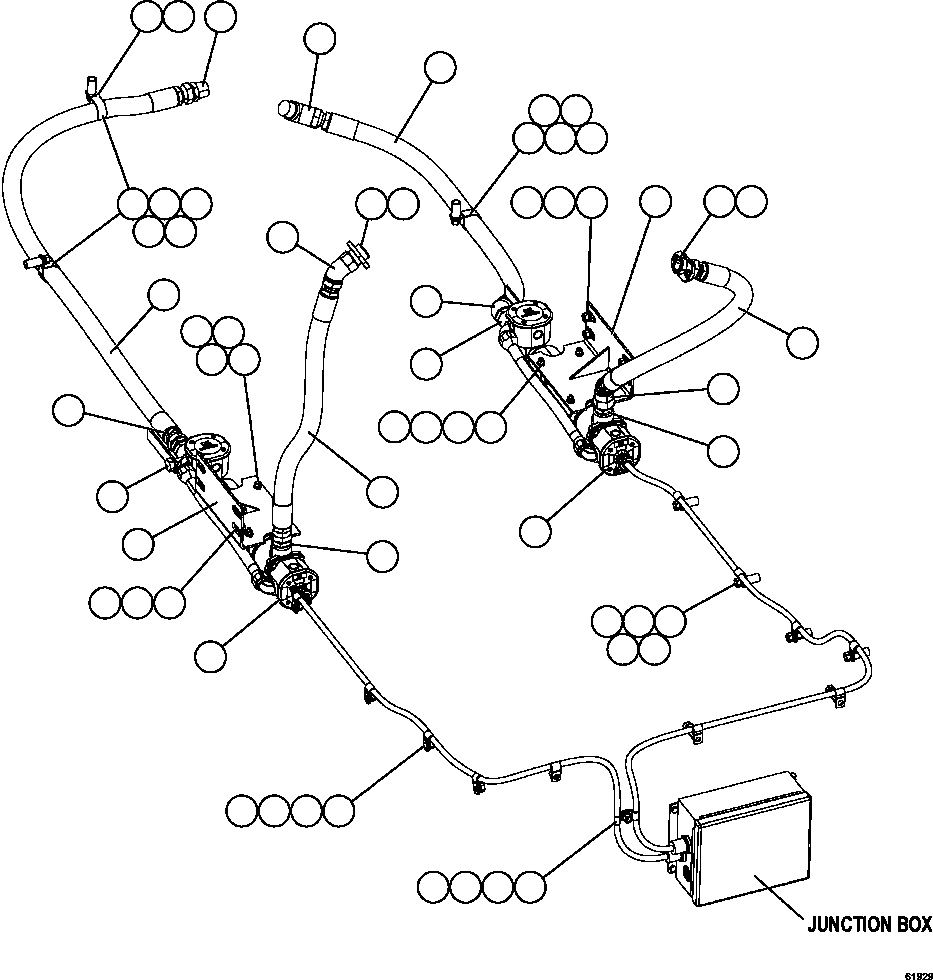 Dump Trucks Komatsu / AFE59-FV 930E-4 S/N A31832 - A31834, A31838 - A31839 & A31847 - A31848  LOS BRONCES(AFE59-FV) / HOTSTART - ENGINE COOLANT(628 : 61929)