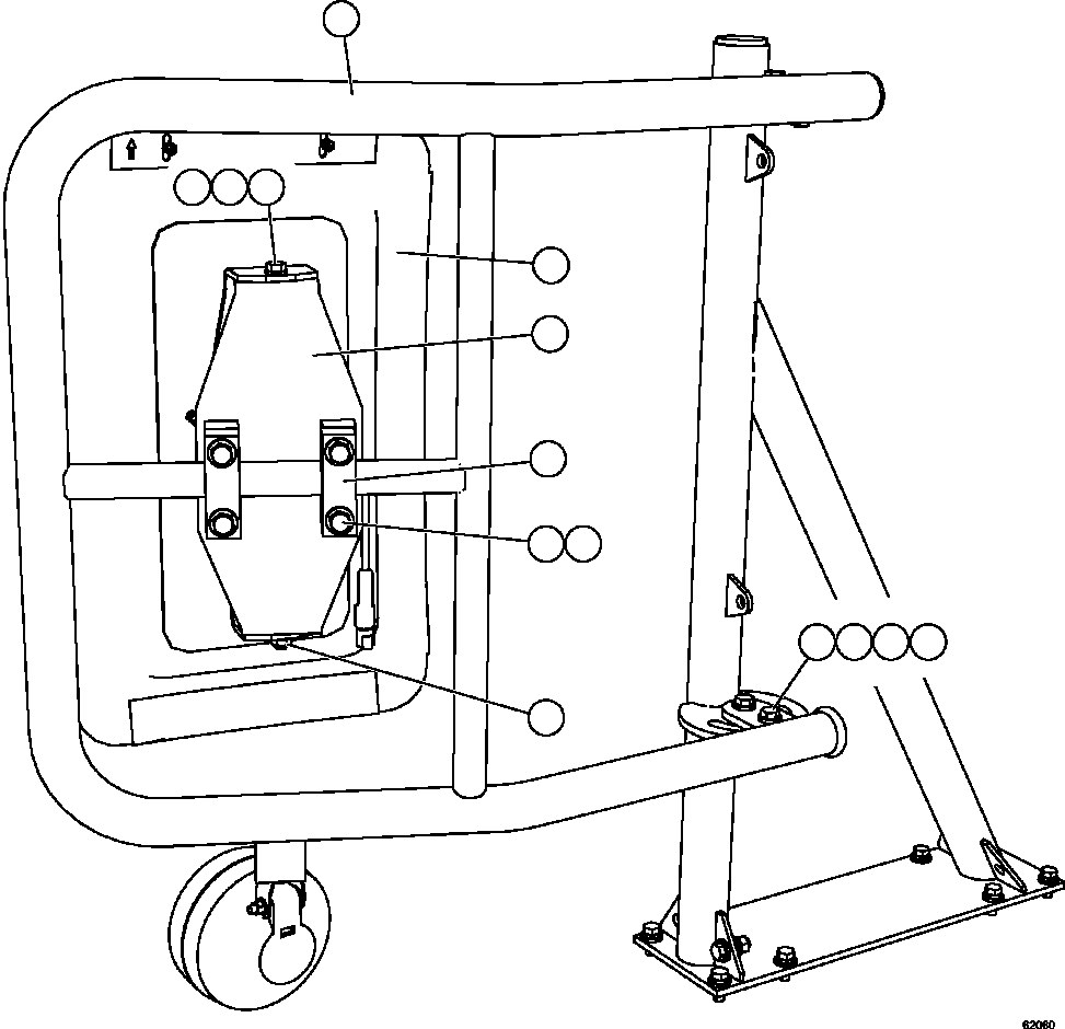 Komatsu parts book diagram for AFE59-FW 930E-4 S/N A31849 & A31860  CERREJON: RH MIRROR INSTALLATION