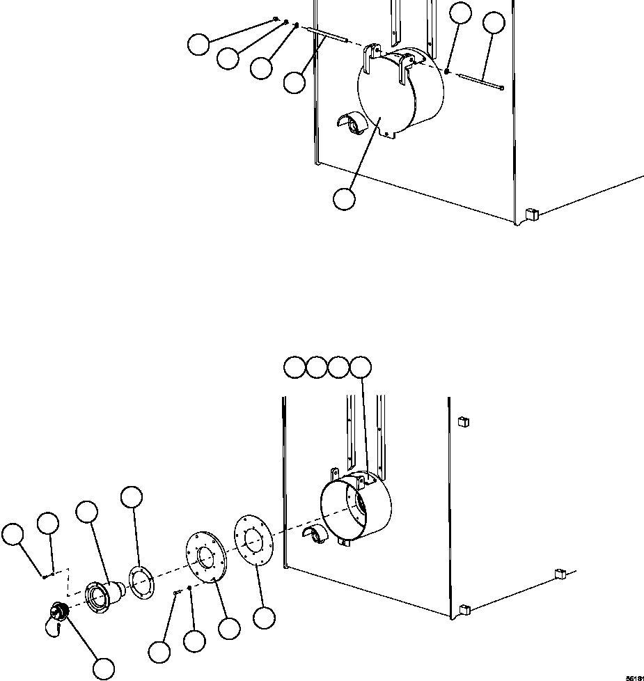 Komatsu parts book diagram for AFE59-FY 930E-4 S/N A31856 - A31859  JWANENG: FUEL TANK QUICK FILL - RH