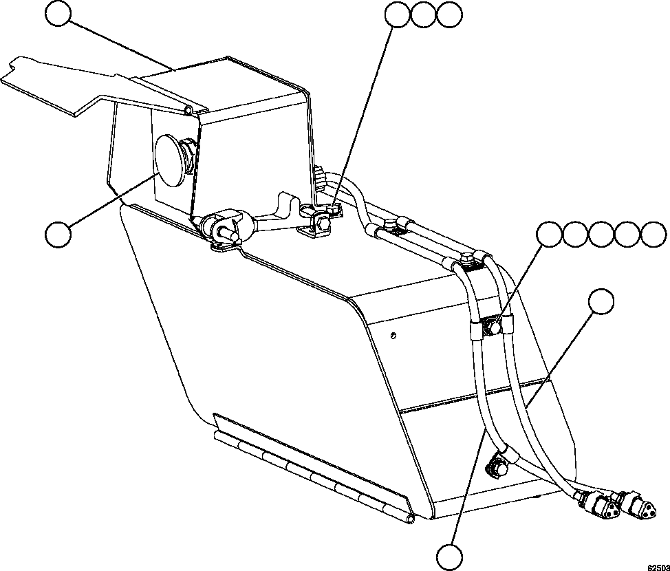 Komatsu parts book diagram for AFE59-FY 930E-4 S/N A31856 - A31859  JWANENG: EMERGENCY SHUTDOWN SWITCH