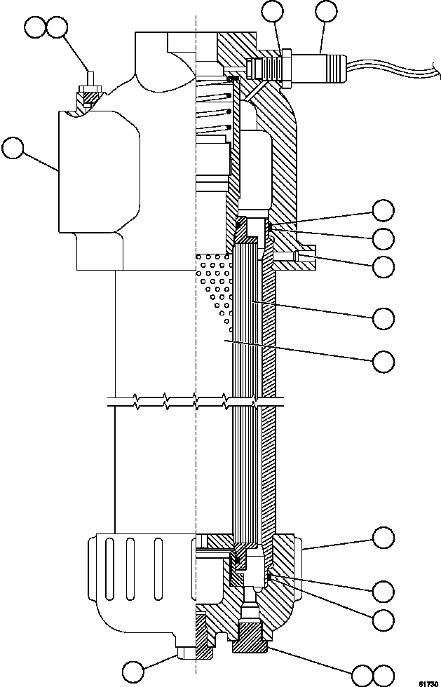 Komatsu parts book diagram for AFE59-FY 930E-4 S/N A31856 - A31859  JWANENG: HYDRAULIC FILTER - HOIST/BRAKE COOLING     XB3937