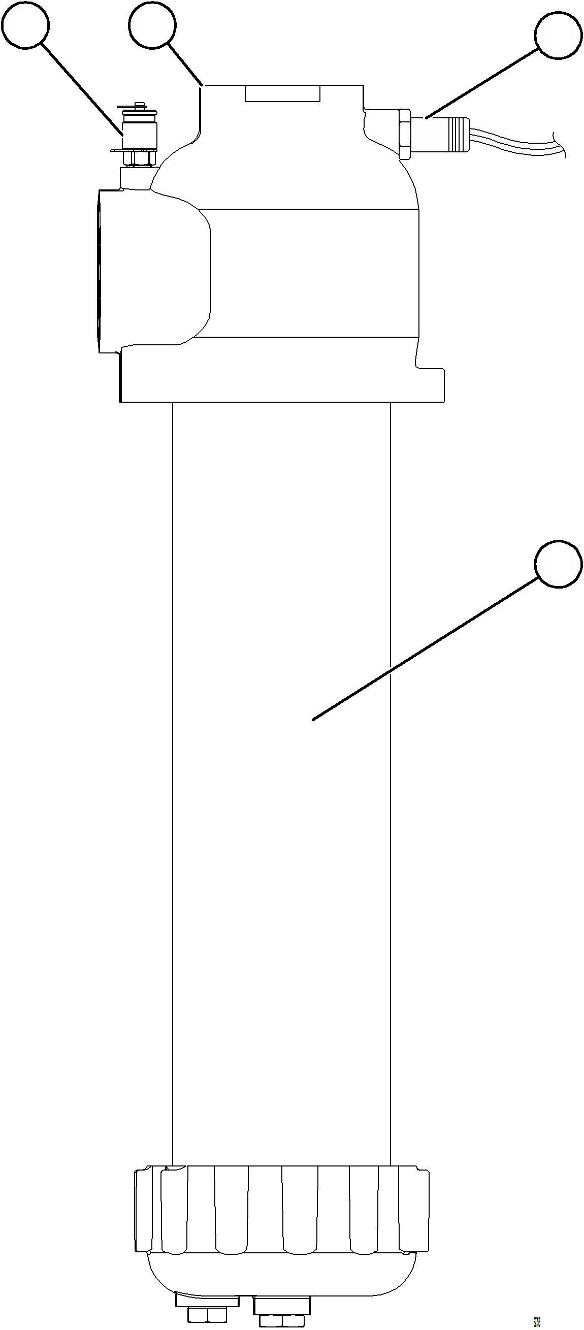 Komatsu parts book diagram for AFE59-GH 930E-4 S/N A31966 - A31967  PENASQUITO: HYDRAULIC FILTER - HOIST    58E-60-00901