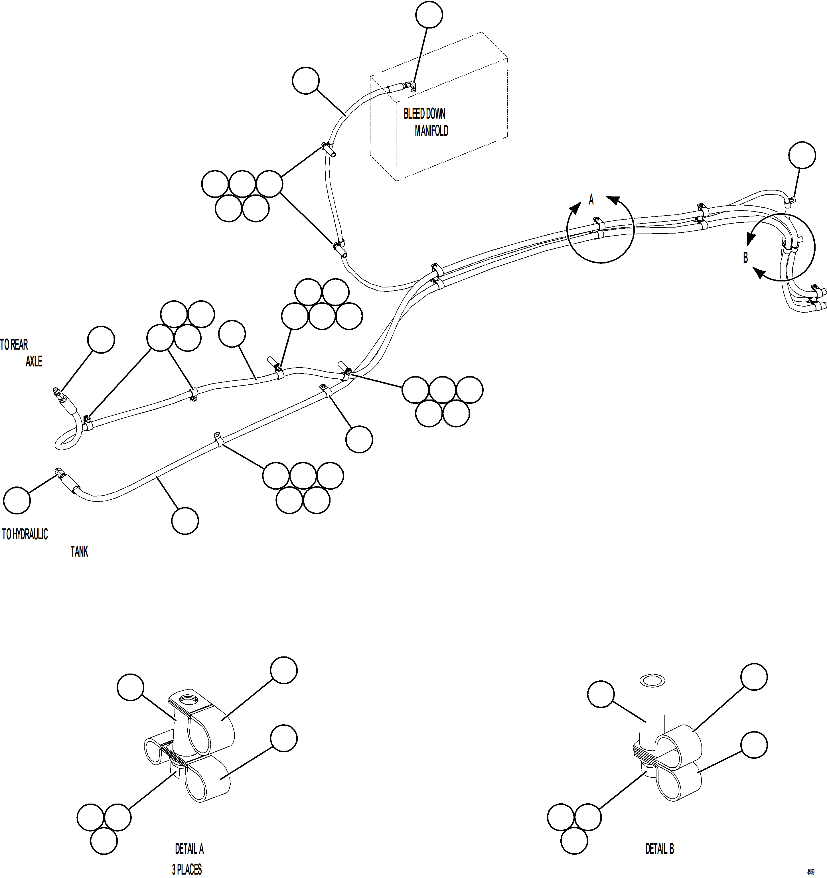 Dump Trucks Komatsu / AFE59-GK 930E-4 S/N A31979, A31984 & A31989 BGC(AFE59-GK) / AUTOMATIC LUBRICATION SYSTEM    4/4(588 : 45179)